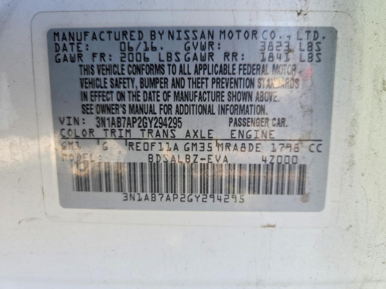 Nissan Sentra S
