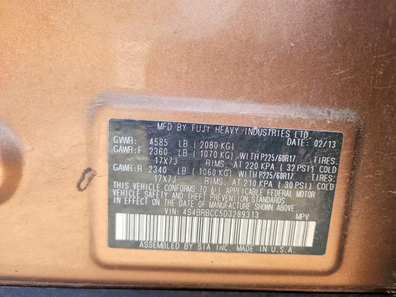 Subaru Outback 2.5i Premium