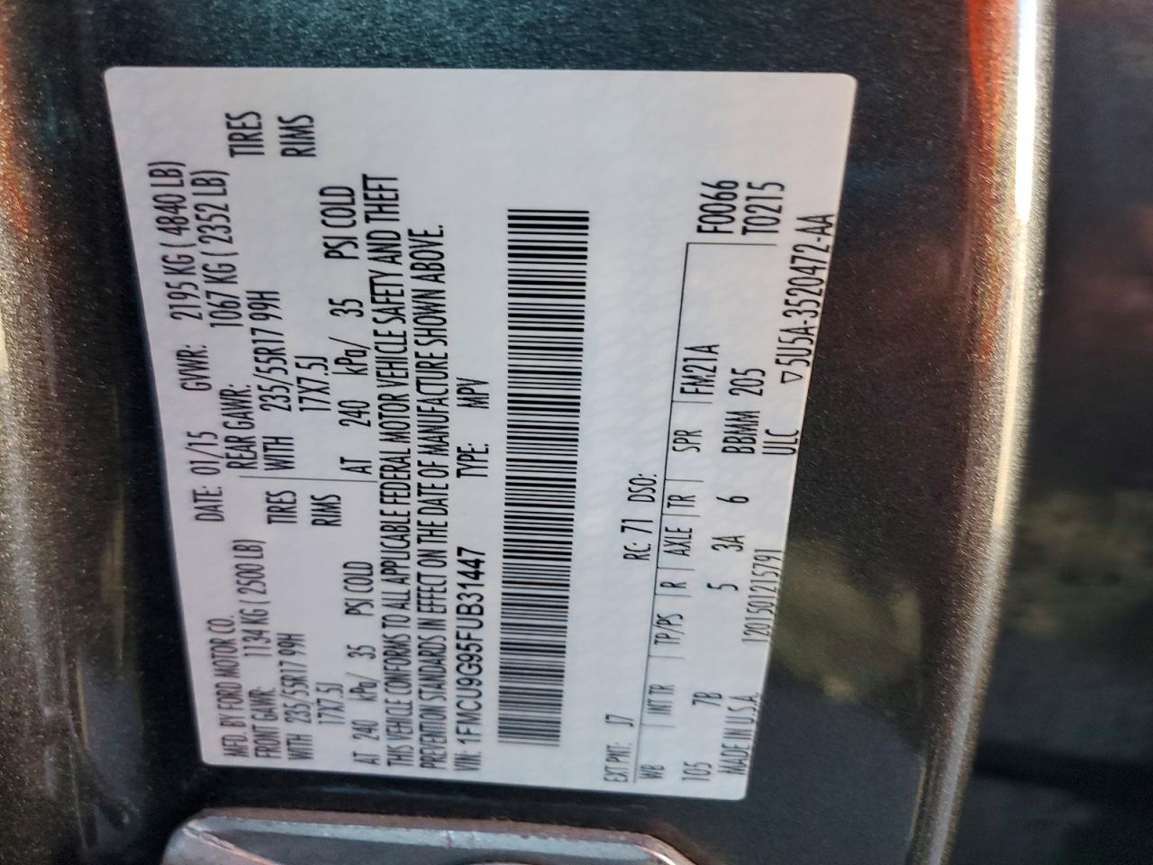 Ford Escape Se