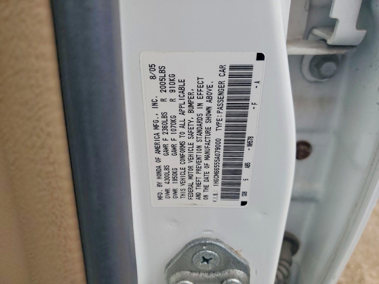 Honda Accord Ex