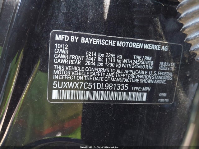 BMW X Series Xdrive35i