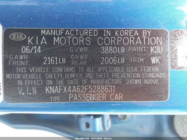 Kia Forte Lx