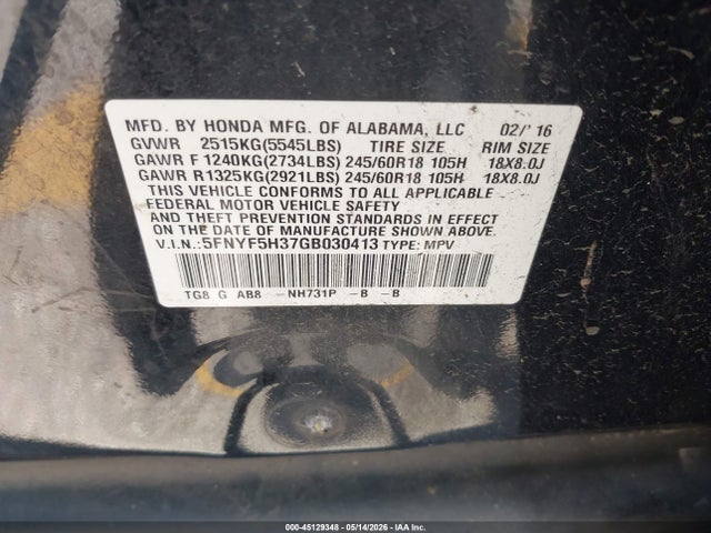 Honda Pilot Ex
