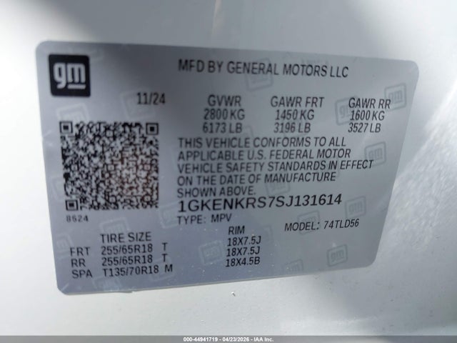 GMC Acadia Fwd Elevation