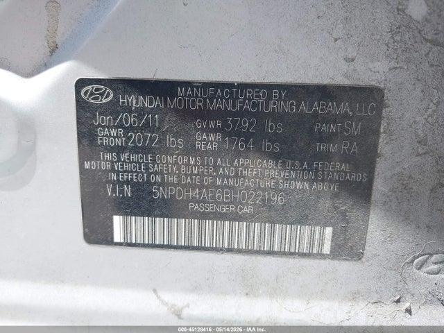 Hyundai ELANTRA Gls