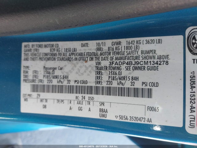 Ford Fiesta Se