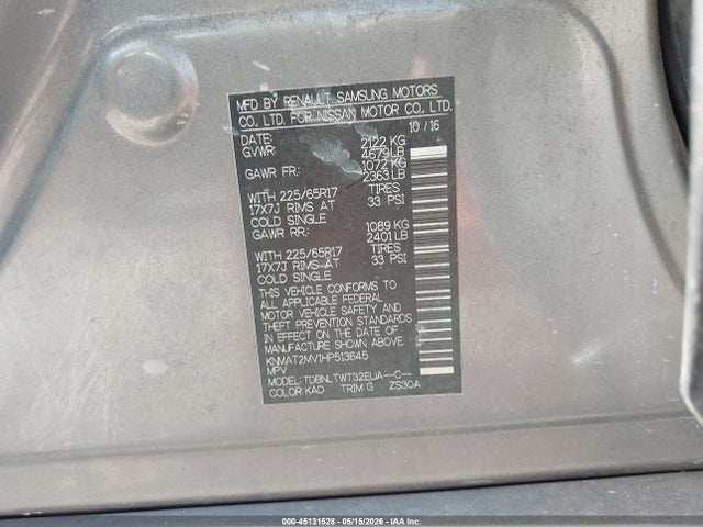Nissan Rogue Sv