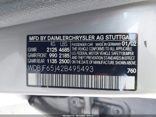 Mercedes-Benz E-Class Special Edition