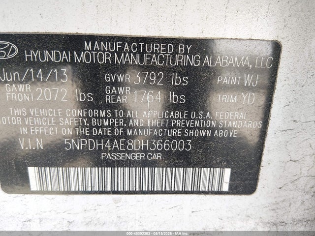 Hyundai ELANTRA Gls