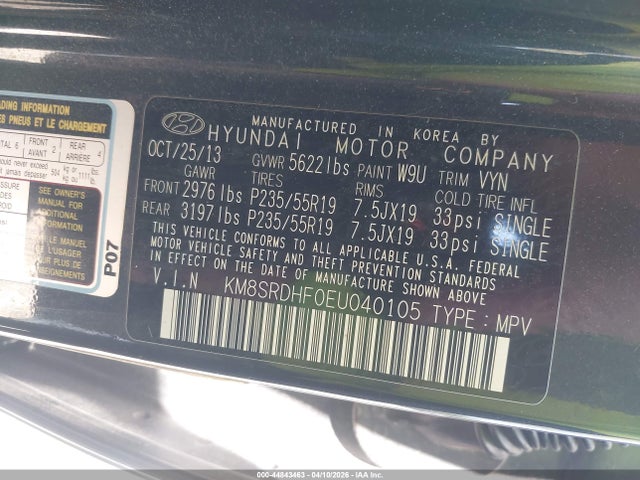 Hyundai SANTA FE Limited