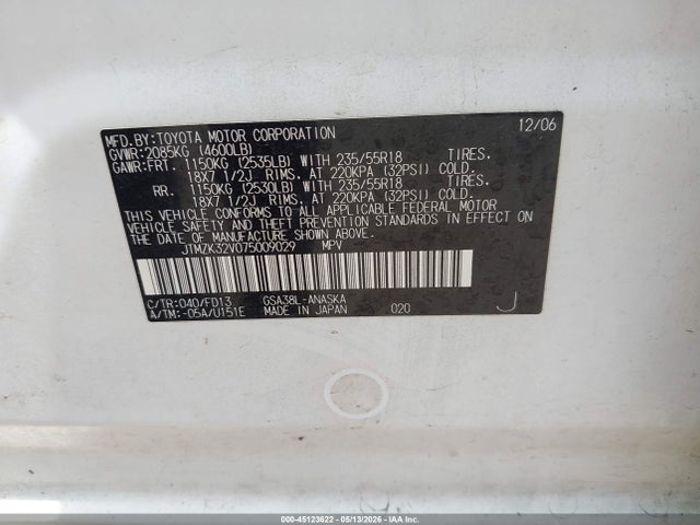 Toyota RAV4 Sport V6