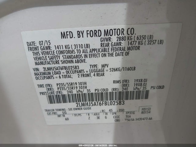 Lincoln MKT Ecoboost
