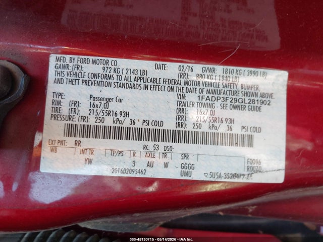 Ford Focus Se