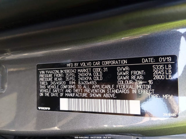 Volvo V90 Cross Country T6
