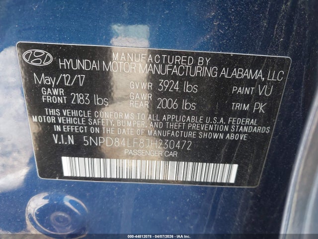Hyundai ELANTRA Sel