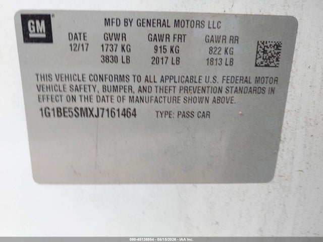 Chevrolet Cruze Lt
