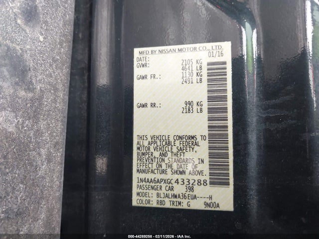 Nissan Maxima 3.5 Platinum