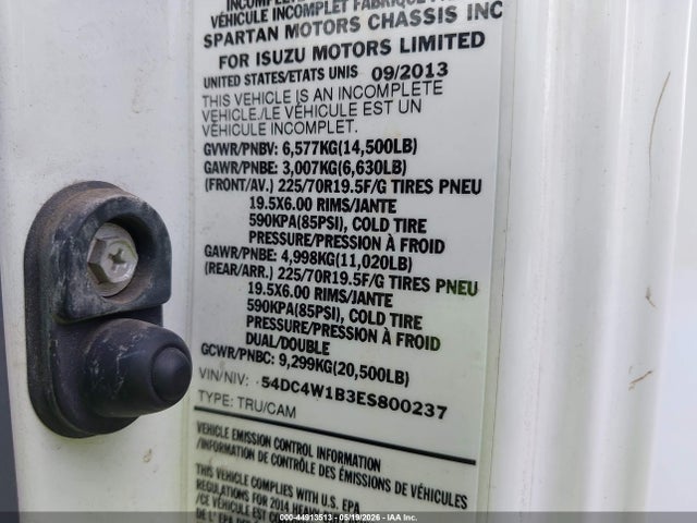 Isuzu Npr Gas Reg