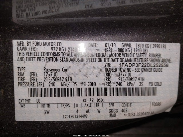 Ford Focus Se