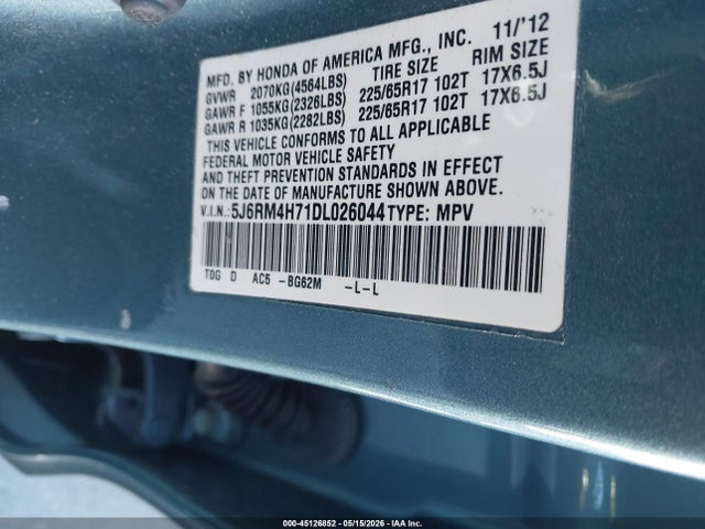 Honda CR-V Ex-l
