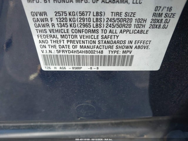Acura MDX Technology Package