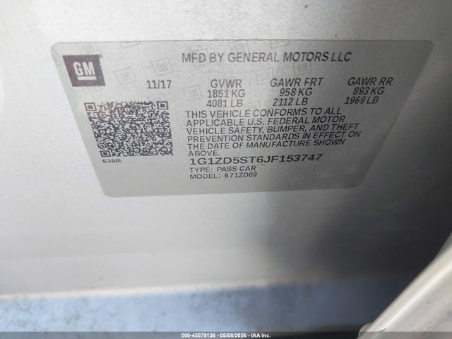 Chevrolet Malibu Lt