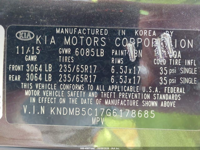 Kia Sedona Lx