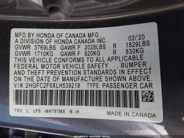 Honda Civic Lx