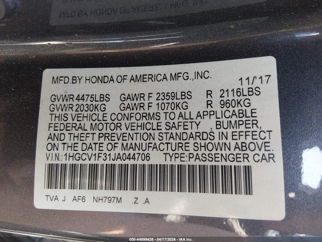 Honda Accord Sport