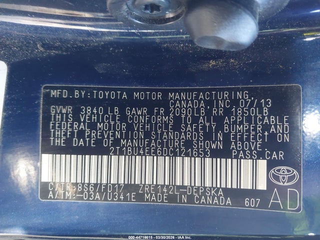Toyota Corolla S