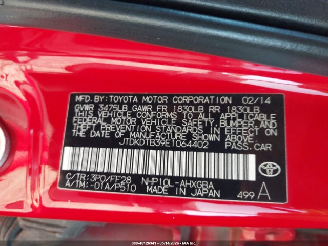 Toyota Prius c Three