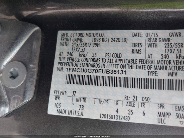 Ford Escape Se