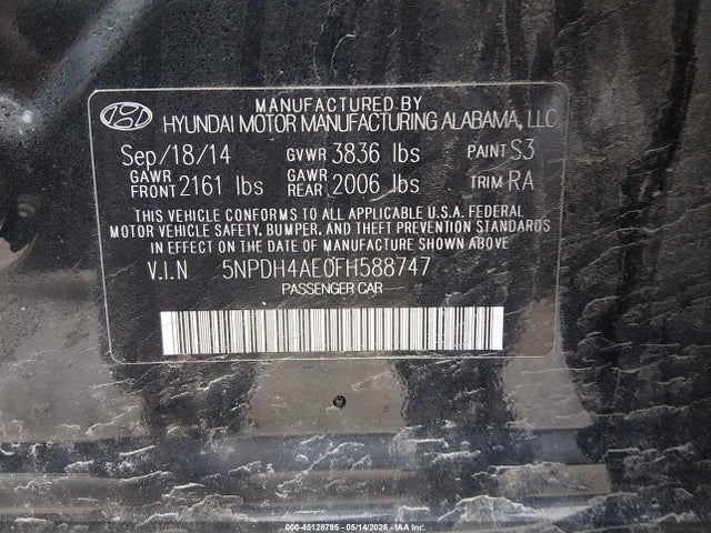 Hyundai ELANTRA Se