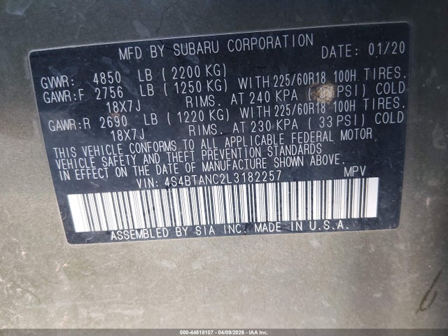 Subaru Outback Limited