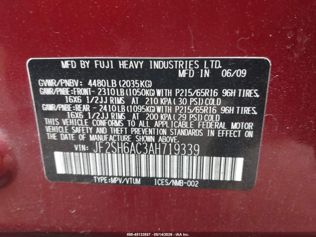Subaru Forester 2.5x