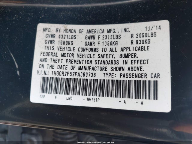 Honda Accord Sport