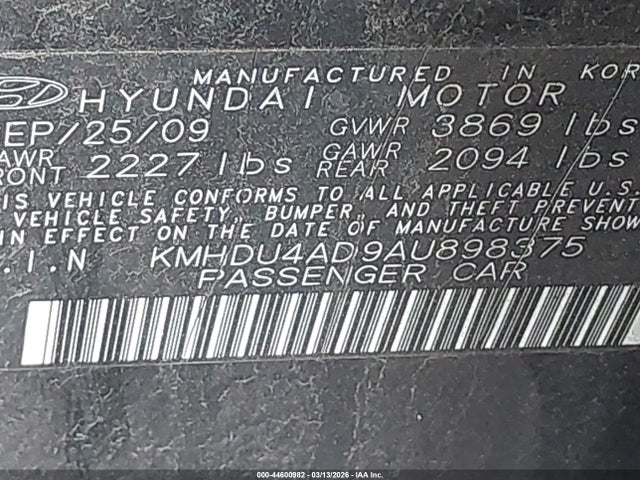 Hyundai ELANTRA Gls