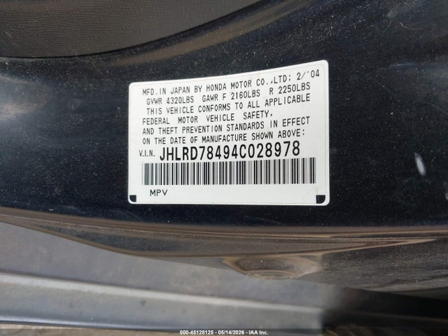 Honda CR-V Lx