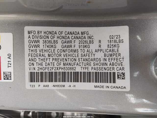 Honda Civic Lx