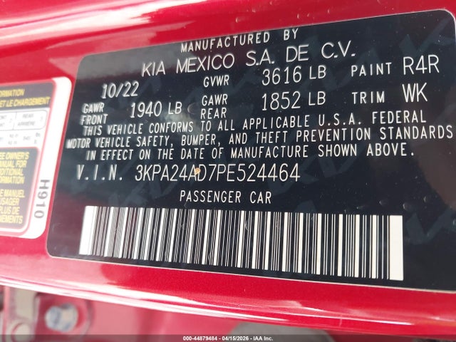 Kia Rio S