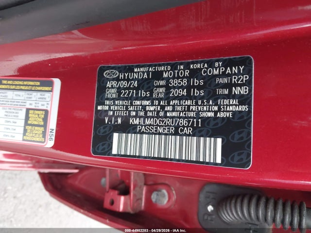 Hyundai ELANTRA Sel