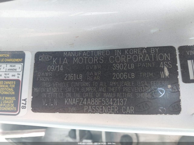 Kia Forte Ex