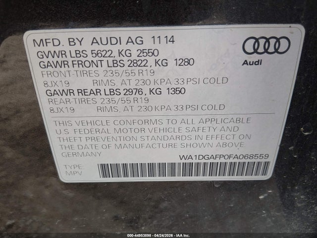 Audi Q5 3.0t Premium Plus