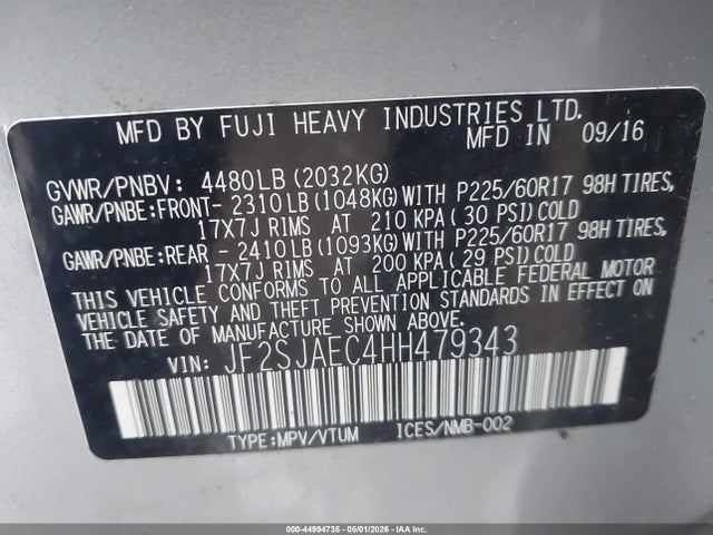 Subaru Forester 2.5i Premium