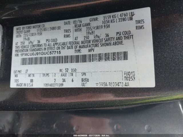 Ford Escape Titanium