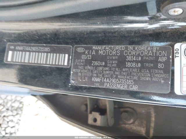 Kia Forte Lx
