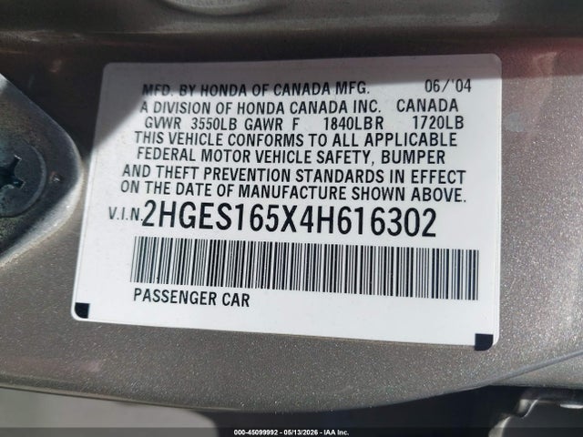 Honda Civic Lx