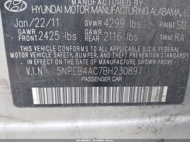Hyundai SONATA Gls