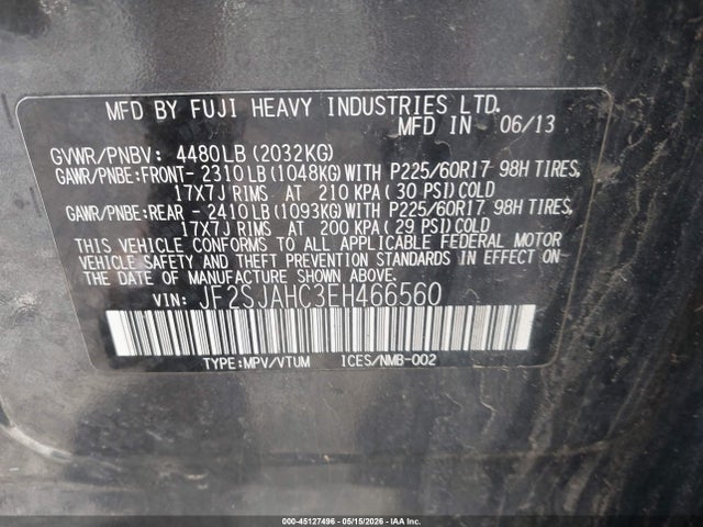 Subaru Forester 2.5i Limited