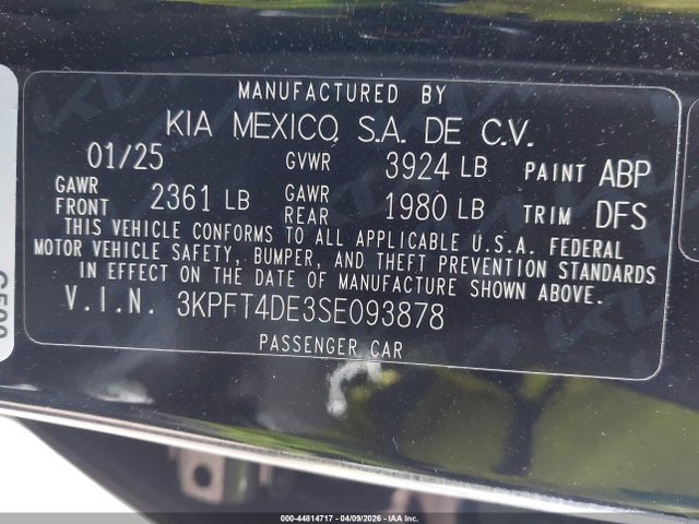Kia K4 Lxs